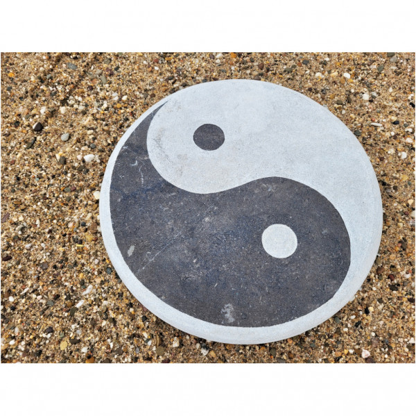 Trittplatte Yin Yang