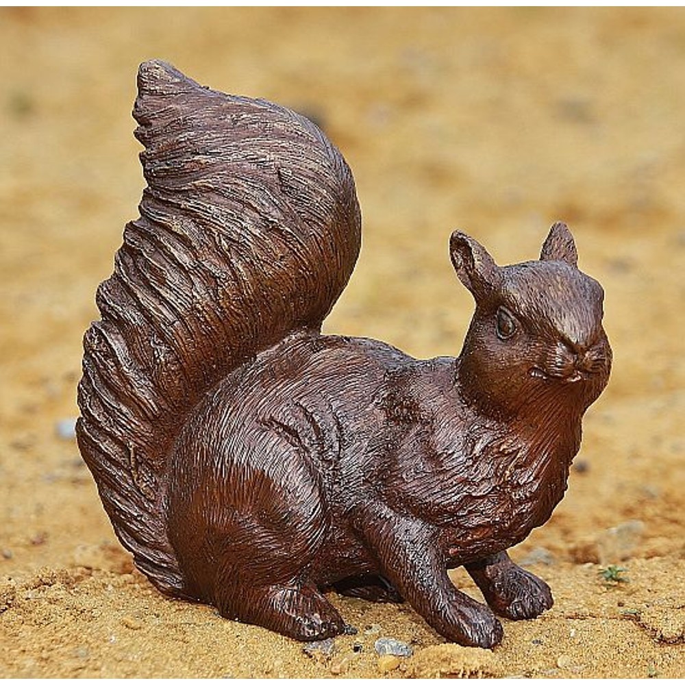 Bronze aus Tierfigur Eichhoernchen