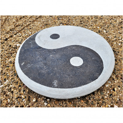 Trittplatte Yin Yang